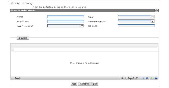 Collector Setup and Management